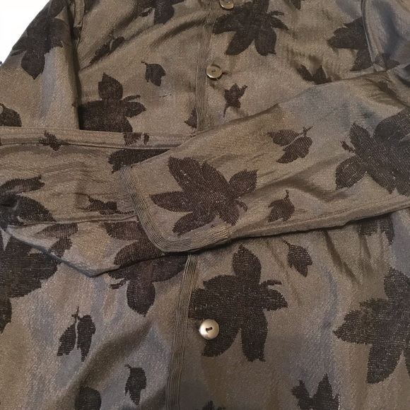 Coldwater Creek Reversible Tapestry Jacket - Picture 4 of 8